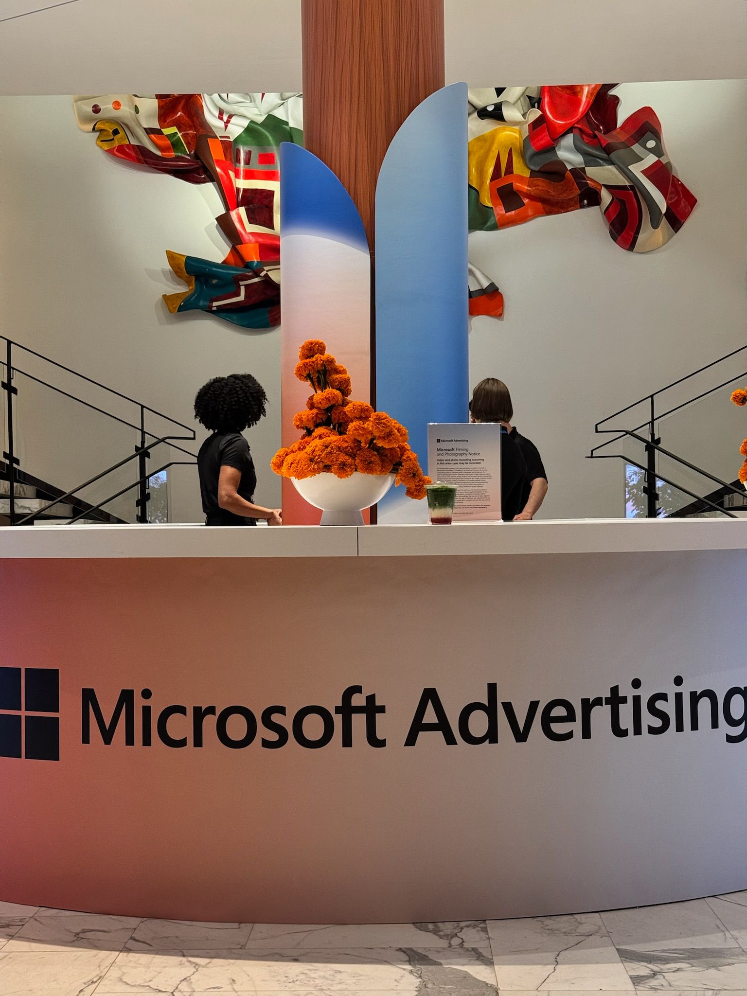 anecho coffee pop-up event microsoft advertising