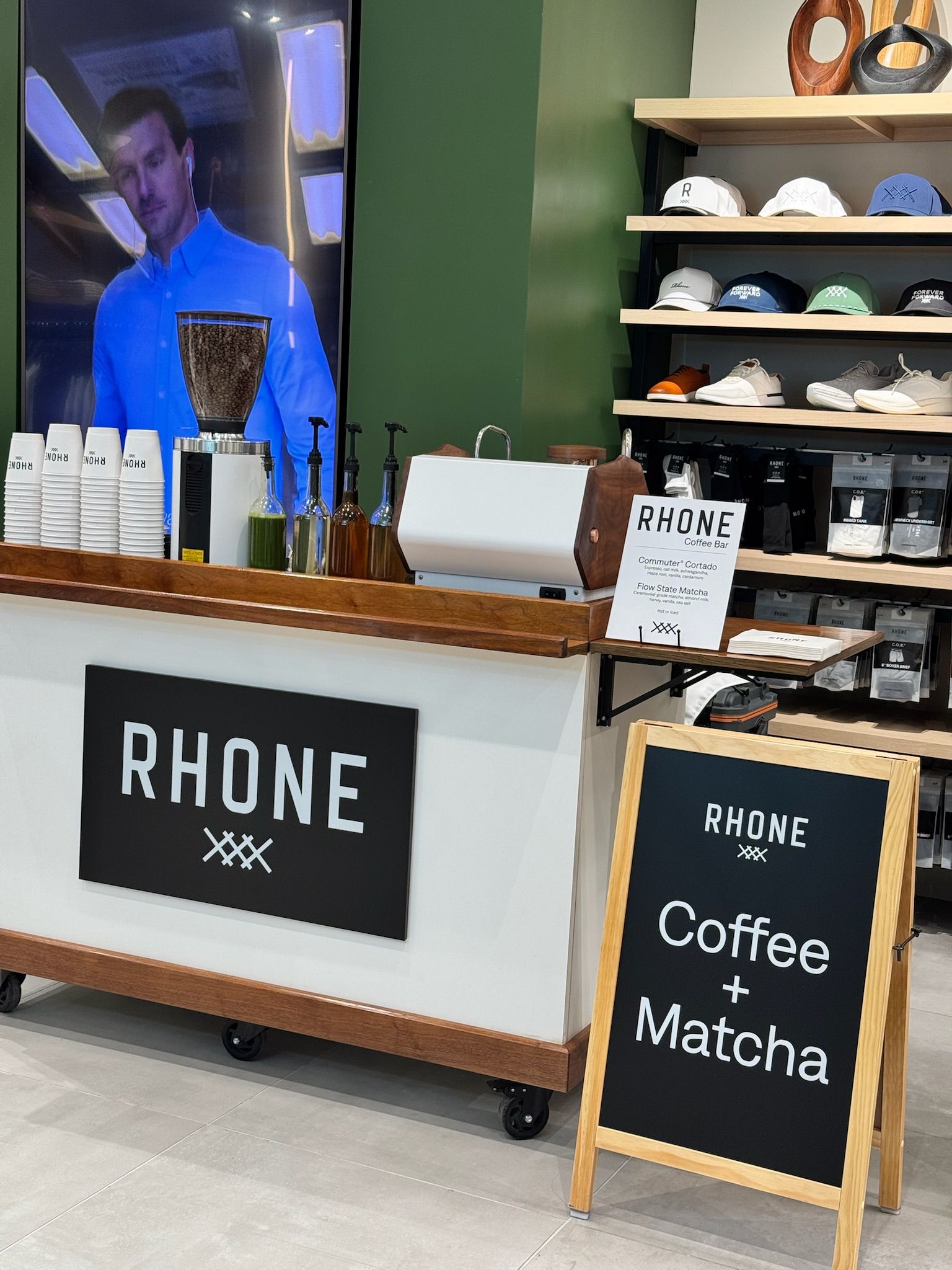 rhone bar brand activation