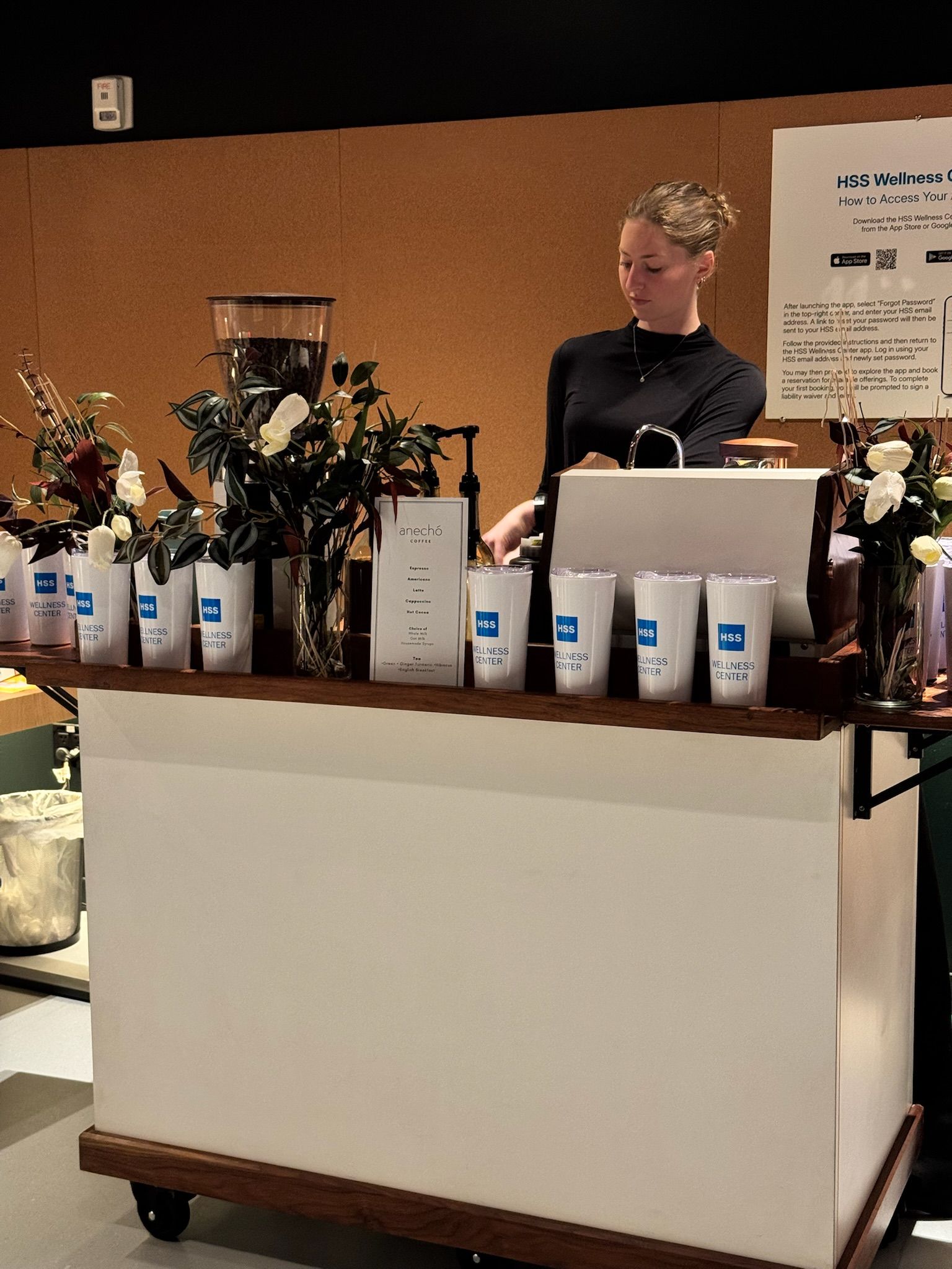 Coffee bar setup