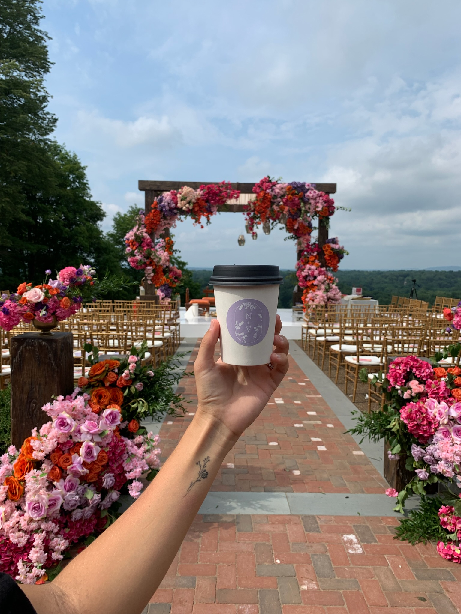 anecho wedding coffee