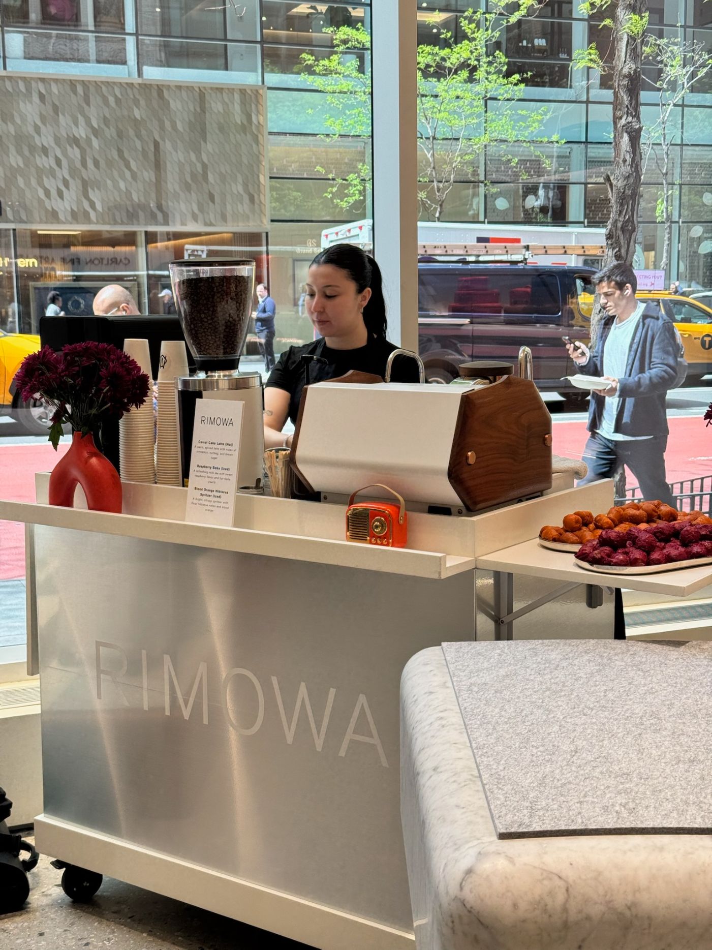 rimowa coffee bar