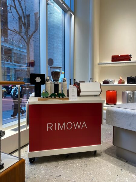 rimowa coffee art
